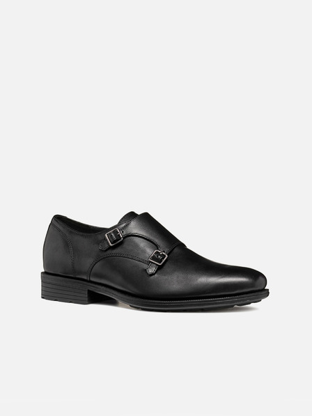 Geox Schwarz Herren Geox Walk Pleasure Kleid Schuhe