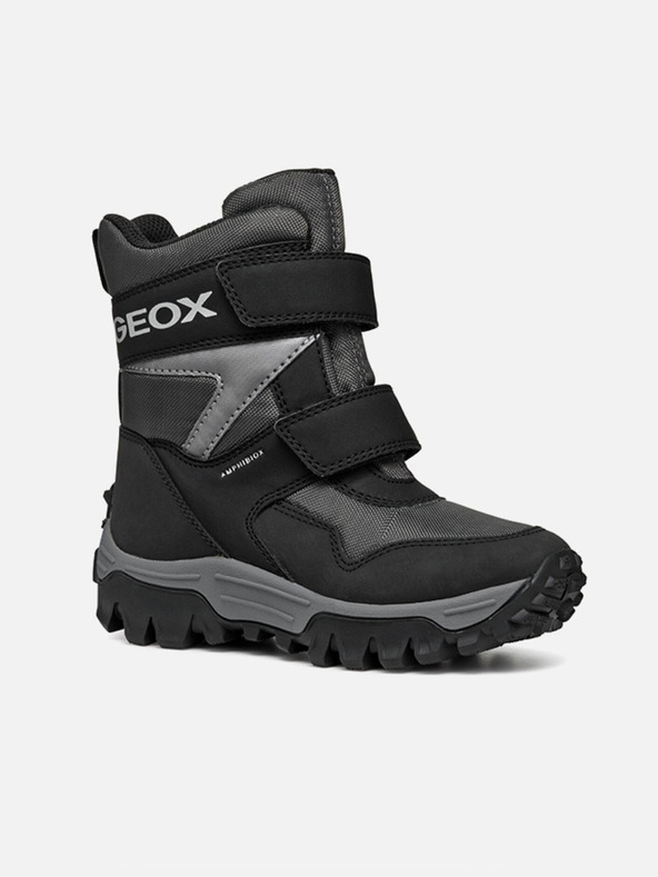 Geox Schwarze Jungen-Stiefeletten Geox Himalaya B ABX