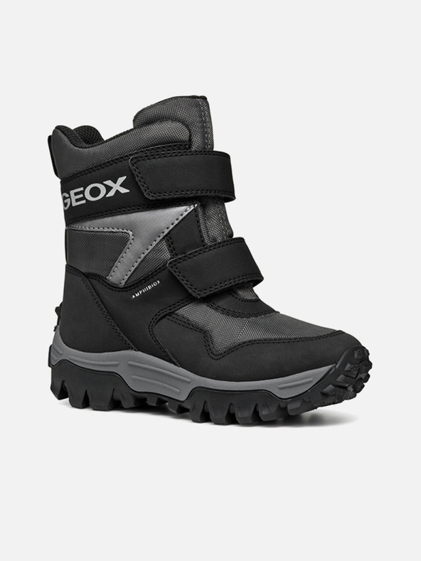Geox Schwarze Jungen-Stiefeletten Geox Himalaya B ABX