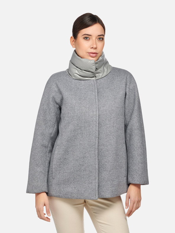 Geox Geox Damen Diamanta Grau Jacke