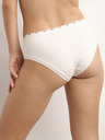 DIM Cremefarbener Dim Icons Midi-Slip für Frauen