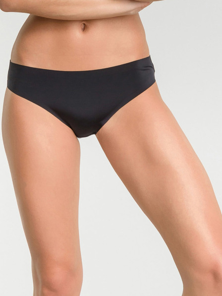 DIM Schwarz Damen Dim INVISIFREE SLIP Höschen