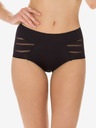 DIM Schwarzer Damen-Slip mit Tunnelzug Dim DIAMS CONTROL