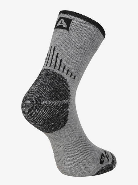 ALPINE PRO Sportsocken mit antibakterieller Behandlung ALPINE PRO KEROWE grau