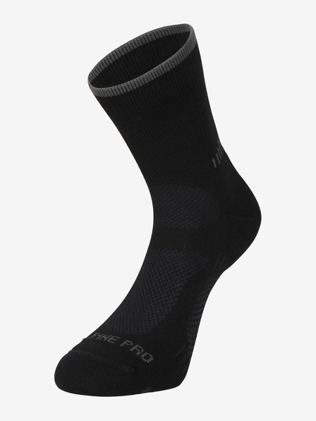 ALPINE PRO Sportsocken mit antibakterieller Behandlung ALPINE PRO KEROWE schwarz