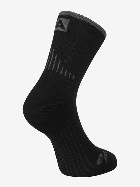 ALPINE PRO Sportsocken mit antibakterieller Behandlung ALPINE PRO KEROWE schwarz