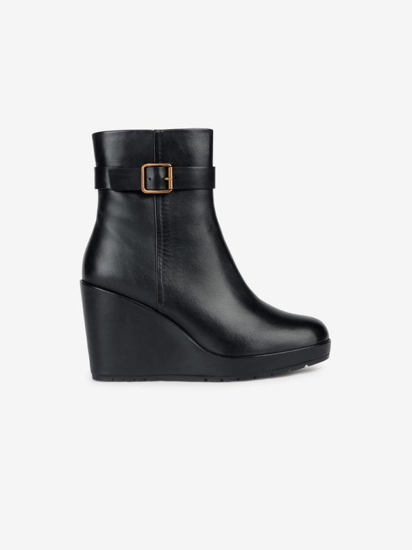 Geox Schwarze Damen Geox Manilva Ankle Boots