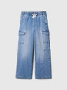 GAP Mädchen-Wide-Cargo-Jeans GAP