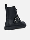 Geox Schwarze Mädchen Stiefelette Geox Eclair