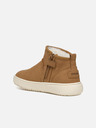 Geox Hellbraune Girls-Stiefeletten Geox Theleven