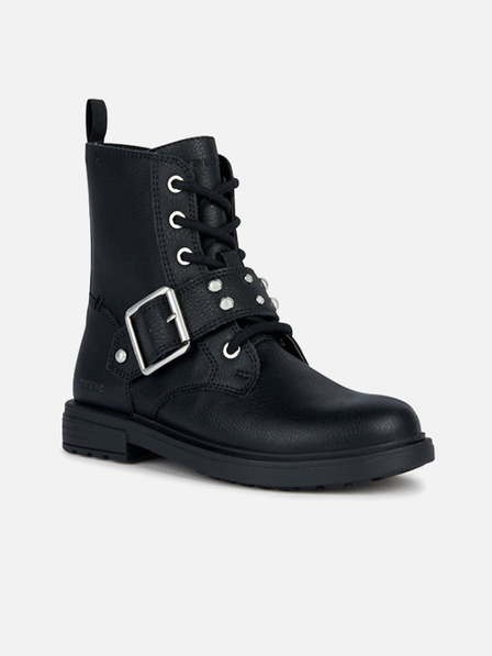 Geox Schwarze Mädchen Stiefelette Geox Eclair