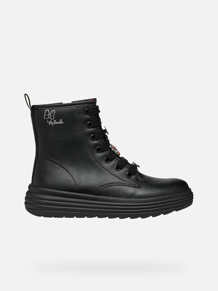 Geox Schwarze Girls-Stiefeletten Geox Phaolae