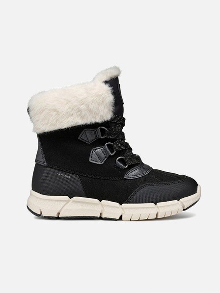 Geox Schwarze Geox Flexiper B AB Stiefeletten für Mädchen