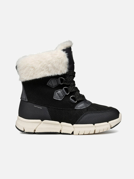 Geox Schwarze Geox Flexiper B AB Stiefeletten für Mädchen