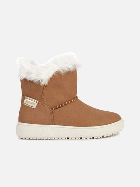 Geox Hellbraune Girls-Stiefeletten Geox Theleven