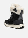 Geox Schwarze Geox Flexiper B AB Stiefeletten für Mädchen