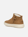 Geox Hellbraune Girls-Stiefeletten Geox Theleven