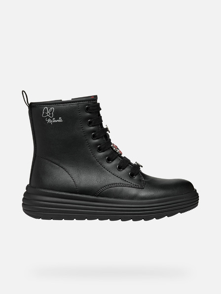 Geox Schwarze Girls-Stiefeletten Geox Phaolae