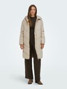 Jacqueline de Yong Beige Damen Winter Steppmantel JDY Rikka