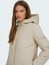 Jacqueline de Yong Beige Damen Winter Steppmantel JDY Rikka