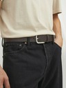 Jack & Jones Dunkelbrauner Jack & Jones Charry gemusterter Gürtel für Herren