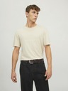 Jack & Jones Dunkelbrauner Jack & Jones Charry gemusterter Gürtel für Herren