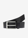 Jack & Jones Schwarzer Herren Ledergürtel Jack & Jones Stockholm