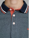 Jack & Jones Blaues Polohemd Jack & Jones Paulos