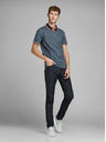 Jack & Jones Blaues Polohemd Jack & Jones Paulos