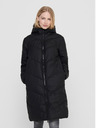 Jacqueline de Yong Schwarzer Damen-Winter-Steppmantel JDY