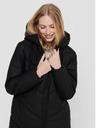 Jacqueline de Yong Schwarzer Damen-Winter-Steppmantel JDY