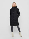 Jacqueline de Yong Schwarzer Damen-Winter-Steppmantel JDY