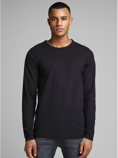 Jack & Jones Schwarzes Basic-T-Shirt für Herren von Jack & Jones