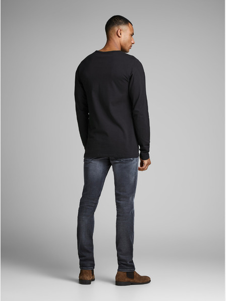 Jack & Jones Schwarzes Basic-T-Shirt für Herren von Jack & Jones
