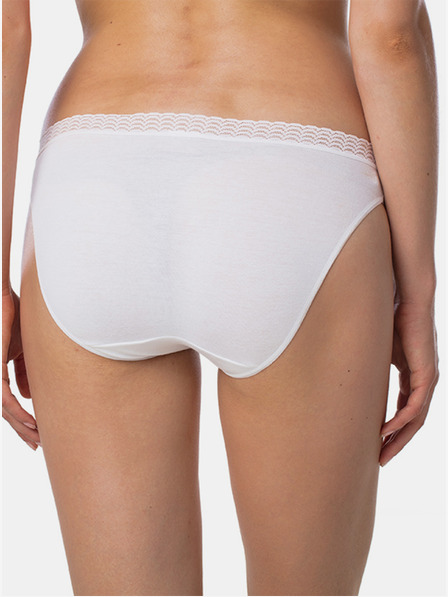 Bellinda Weißer Damen-Slip mit Spitzendetail Bellinda FANCY COTTON MINISLIP