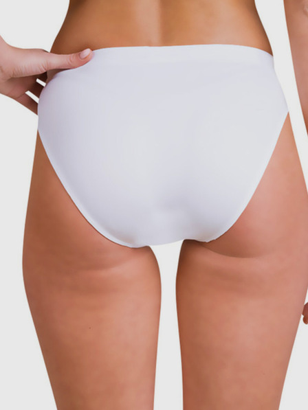Bellinda Weiße nahtlose Damen-Slips BELLINDA Nahtlose Mikrofaser Minislip