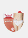 Bellinda Schwarzer Damen-Slip mit Spitzendetail Bellinda FANCY COTTON MINISLIP