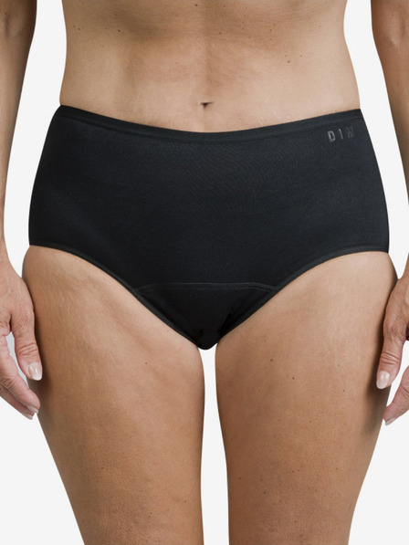Bellinda Schwarzer Bellinda Hygiene Midislip Damen Menstruationshöschen mit hoher Taille