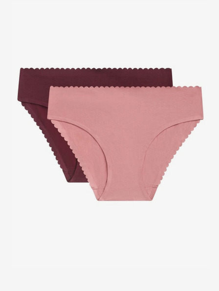 DIM Dim Body Touch Midi Slip Zweier-Set