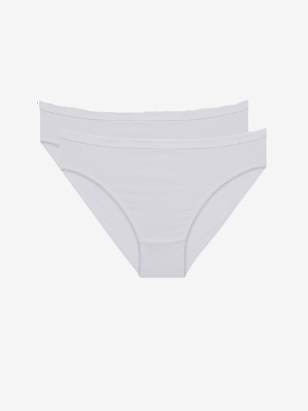 DIM Set aus zwei Damenhosen in weiß Dim