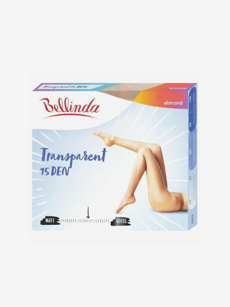 Bellinda Beige Bellinda Transparente Damen Strumpfhose 15 DEN