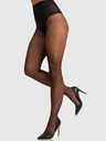 Bellinda Schwarze Strumpfhose für Frauen mit flachem Bauch BELLINDA Flat Tummy 15 DEN