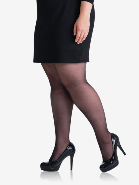 Bellinda Schwarze Strumpfhose Bellinda PLUS SIZE 20 DEN