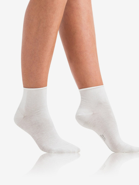 Bellinda Weiße Bellinda GREEN ECOSMART COMFORT SOCKS für Damen