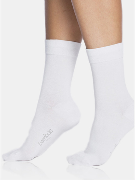 Bellinda Weiße Damen Bellinda BAMBUS COMFORT SOCKS