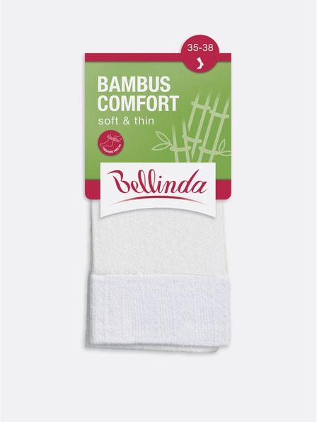 Bellinda Weiße Damen Bellinda BAMBUS COMFORT SOCKS