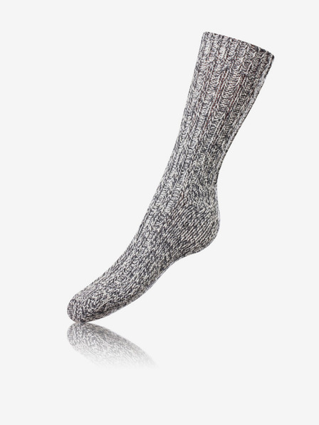 Bellinda Graue Unisex-Wintersocken Bellinda NORWEGIAN STYLE SOCKS