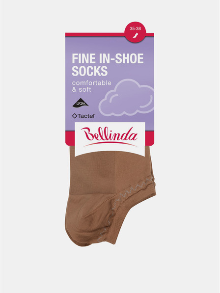 Bellinda Schwarze Bellinda FINE IN-SHOE SOCKS