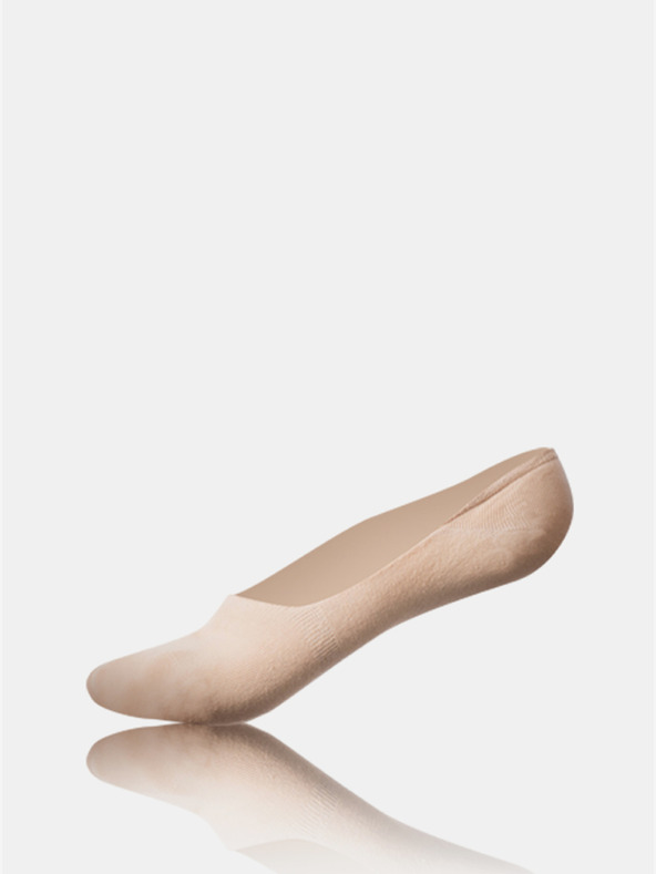 Bellinda Beigefarbene Damen-Socken Bellinda INVISIBLE SOCKS