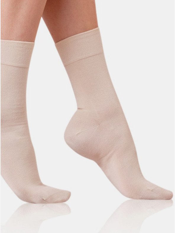 Bellinda Beige Bellinda COTTON MAXX LADIES SOCKS